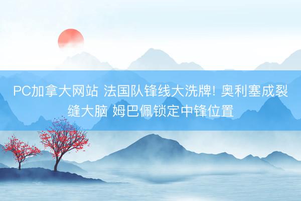 PC加拿大网站 法国队锋线大洗牌! 奥利塞成裂缝大脑 姆巴佩锁定中锋位置