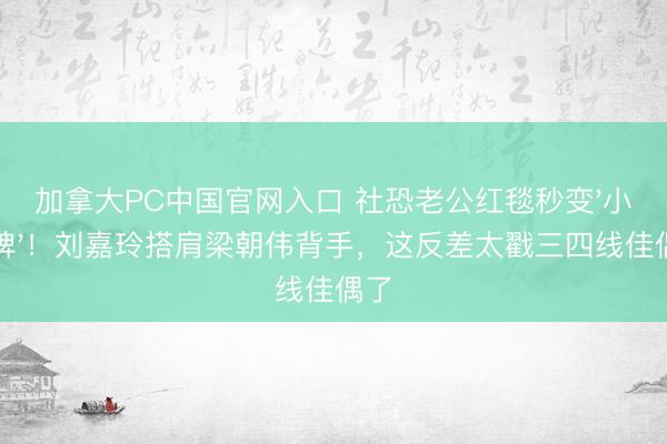 加拿大PC中国官网入口 社恐老公红毯秒变'小奴婢'！刘嘉玲搭肩梁朝伟背手，这反差太戳三四线佳偶了