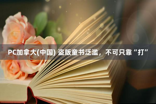 PC加拿大(中国) 盗版童书泛滥，不可只靠“打”